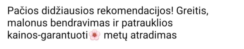 rekomenduoju pupiu lentynele