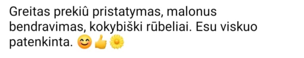 rekomenduoju pupiu lentynele