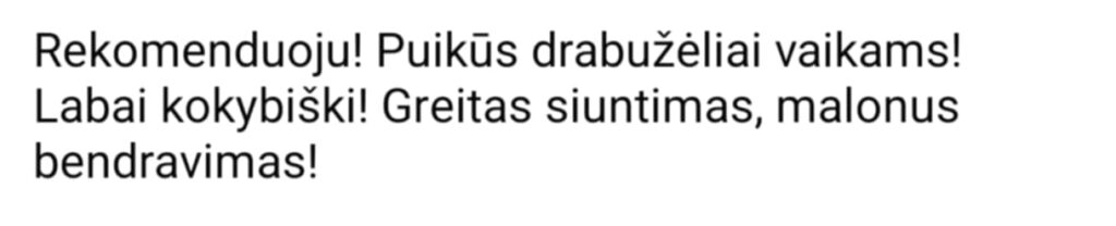 rekomenduoju pupiu lentynele