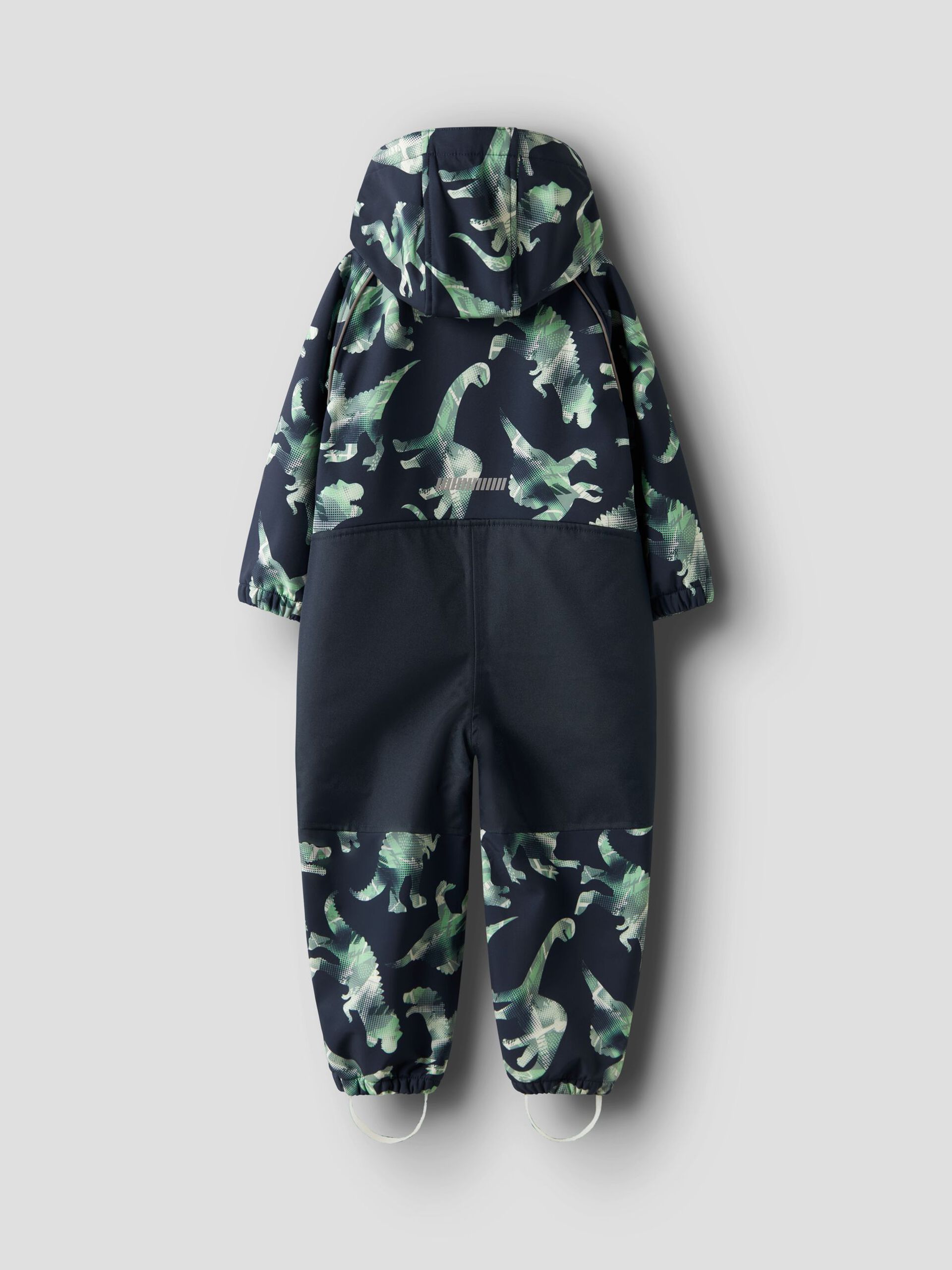 Name it softshell kombinezonas vaikams "Žalias dinozauras" - Image 3