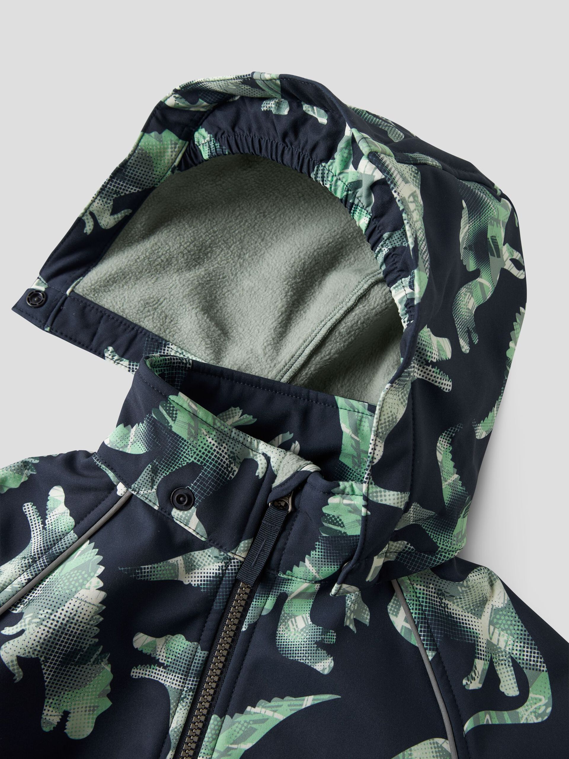 Name it softshell kombinezonas vaikams "Žalias dinozauras" - Image 5