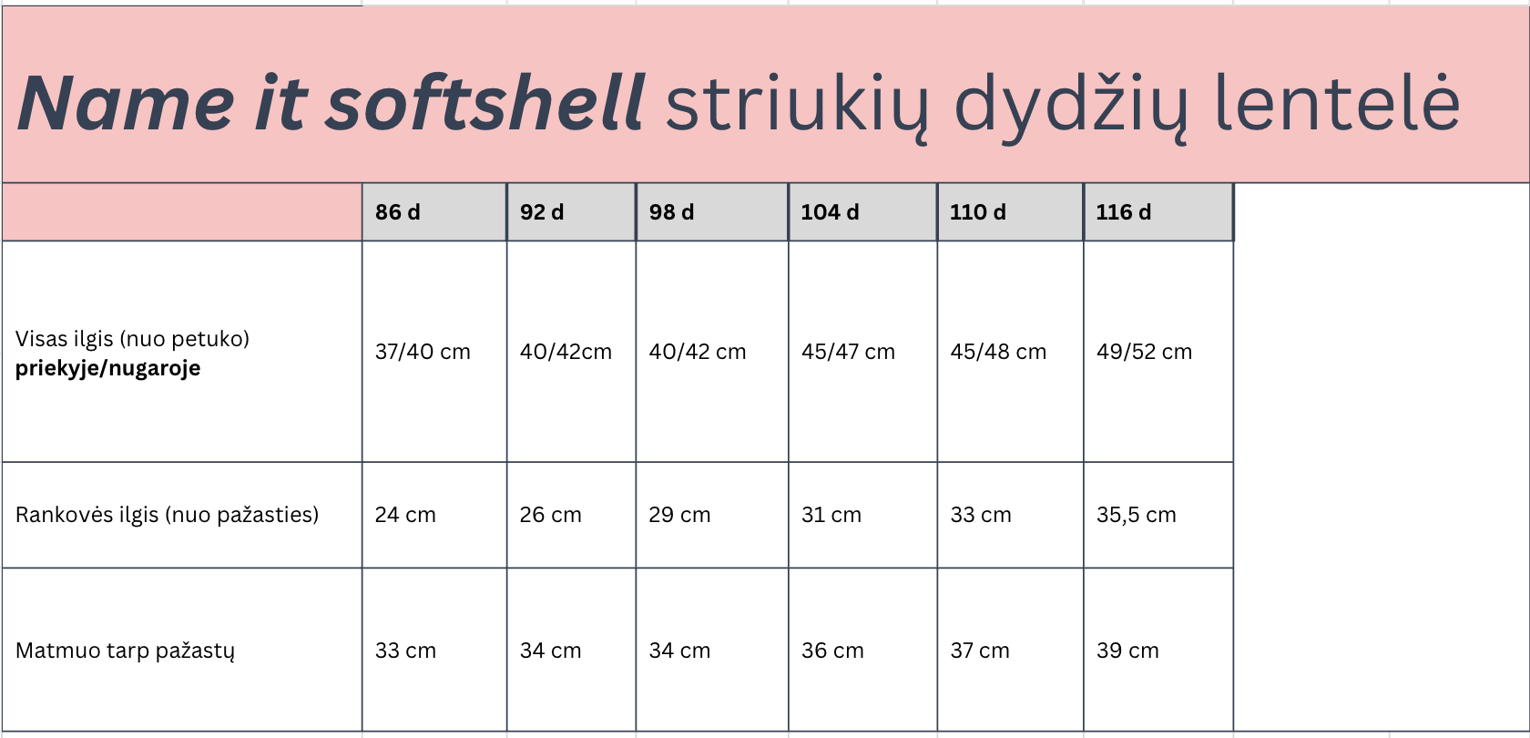 Name it softshell striukė mergaitei "Kvepianti braškė" - Image 6