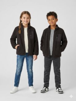 Name it laisvalaikio švarkelis jaunuoliui "Rudas teddy"