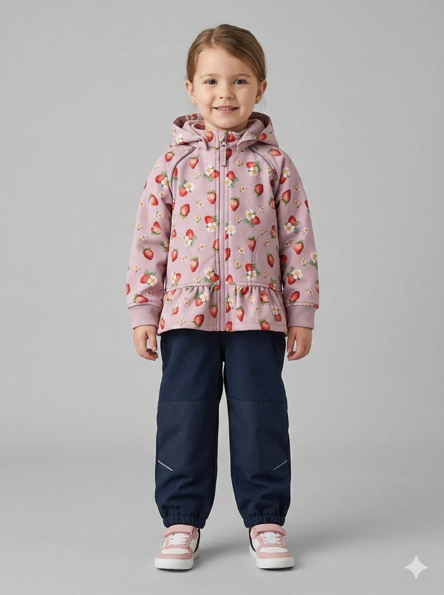 Name it softshell kelnės vaikams "Tamsi mėlyna" - Image 4