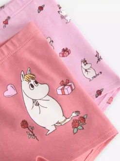 Lindex apatinės kelnaitės mergaitėms "Rožiniai Mumiai" - Image 3