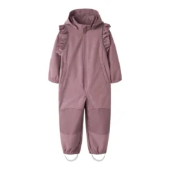 Name it softshell kombinezonas vaikams "Rožinis šerkšnas"