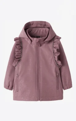 NAUJIENA Name it softshell striukė mergaitei "Rožinė svajonė" - Image 2