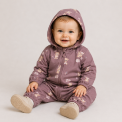 NAUJIENA Name it softshell kombinezonas kūdikiui "Rožinis meškutis"