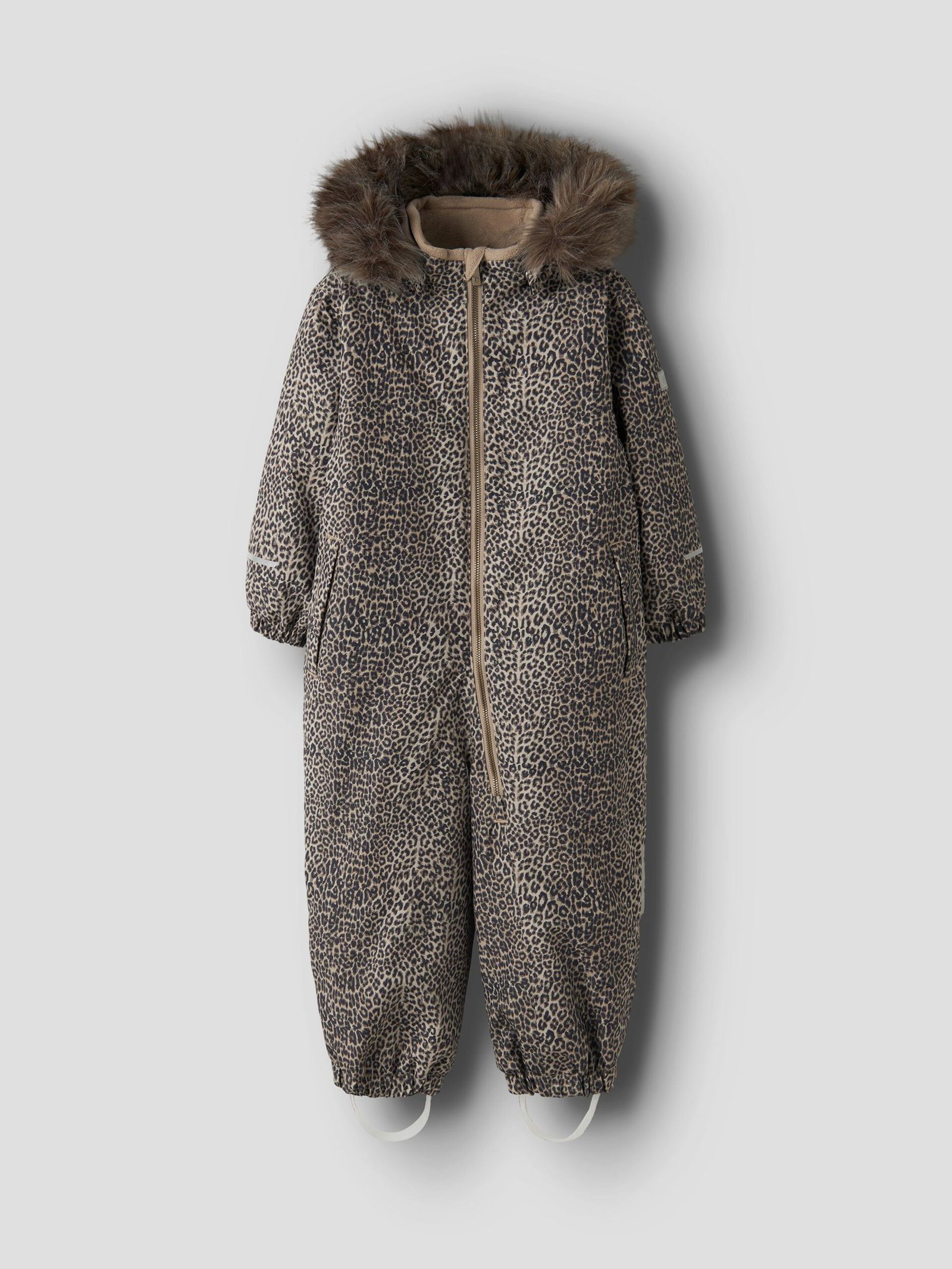 Name it snow10 žieminis kombinezonas "Leopardo žavesys" - Image 2